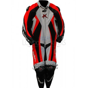 RTX Pro Racing Leather Motorcycle Armoured Suit